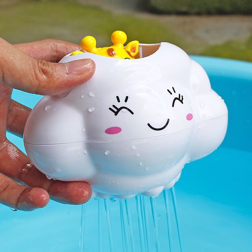 洗澡玩具云朵小鹿雨云婴儿宝宝洗澡浴盆戏水玩具男女孩游泳
